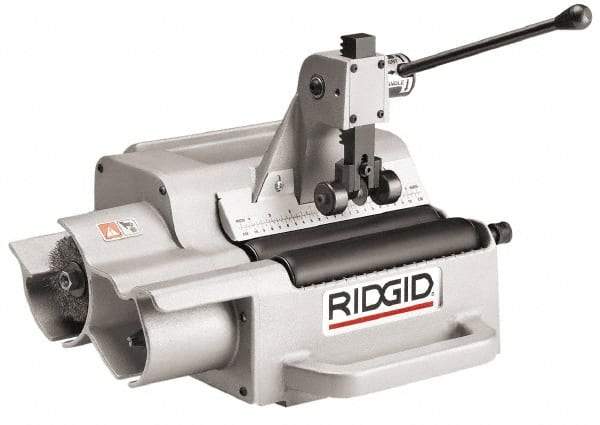 Ridgid - 1/2" to 2" Pipe Capacity, Copper Prep Machine - Cuts Copper - Benchmark Tooling