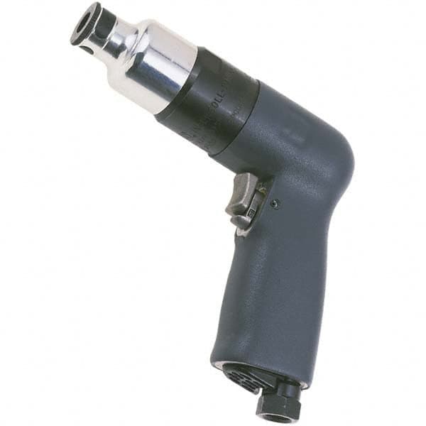 Ingersoll-Rand - 1/4" Bit Holder, 2,500 RPM, Pistol Grip Handle Air Screwdriver - 45.1 In/Lb Torque, 5 CFM - Benchmark Tooling