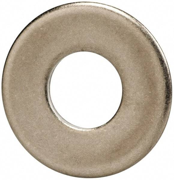 Made in USA - 3/8" Screw, Grade 300 Stainless Steel Standard Flat Washer - 0.438" ID x 1" OD, 0.064" Thick, Passivated Finish, Meets Military Specifications - Benchmark Tooling