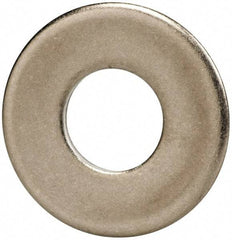 Made in USA - 3/8" Screw, Grade 300 Stainless Steel Standard Flat Washer - 0.438" ID x 1" OD, 0.064" Thick, Passivated Finish, Meets Military Specifications - Benchmark Tooling