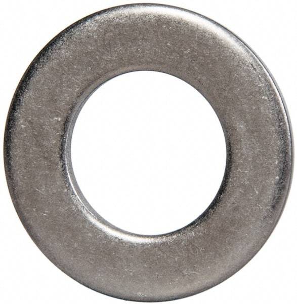 Made in USA - 3/4" Screw, Grade 300 Stainless Steel Standard Flat Washer - 0.812" ID x 1.469" OD, 0.108" Thick, Plain Finish, Meets Military Specifications - Benchmark Tooling