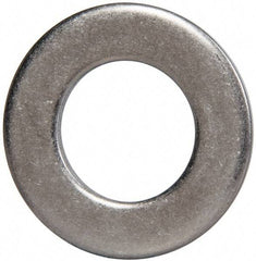 Made in USA - 3/4" Screw, Grade 300 Stainless Steel Standard Flat Washer - 0.812" ID x 1.469" OD, 0.108" Thick, Plain Finish, Meets Military Specifications - Benchmark Tooling