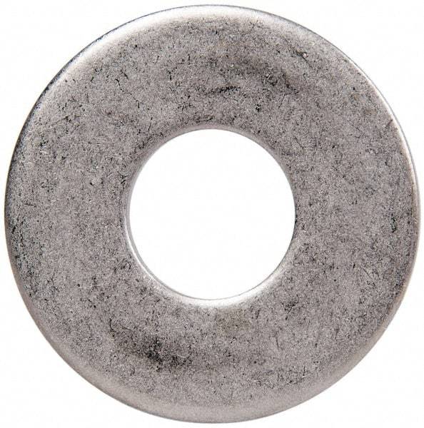 Made in USA - 3/4" Screw, Grade 300 Stainless Steel Standard Flat Washer - 0.812" ID x 2" OD, 0.122" Thick, Plain Finish, Meets Military Specifications - Benchmark Tooling