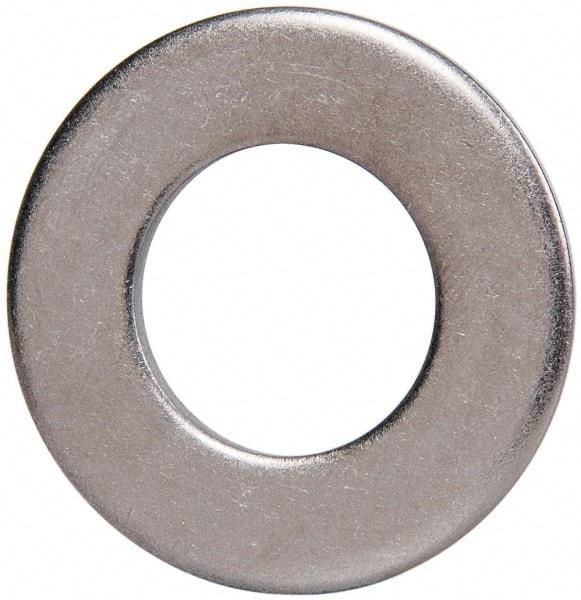 Made in USA - 7/8" Screw, Grade 300 Stainless Steel Standard Flat Washer - 0.938" ID x 1-3/4" OD, 0.108" Thick, Plain Finish, Meets Military Specifications - Benchmark Tooling