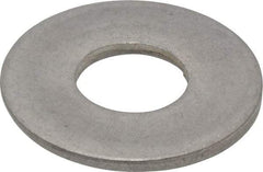 Made in USA - 1" Screw, Grade 300 Stainless Steel Standard Flat Washer - 1.062" ID x 2-1/2" OD, 0.136" Thick, Passivated Finish, Meets Military Specifications - Benchmark Tooling
