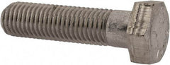 Made in USA - 5/16-24 UNF, 1-1/4" Length Under Head Hex Head Cap Screw - Grade 18-8 Stainless Steel, Uncoated, 1/2" Hex - Benchmark Tooling