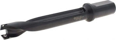 Allied Machine and Engineering - 26 to 28.57mm Diam, 5xD, 5-23/32" Max Depth, 1-1/4" Shank Diam, 9-5/8" OAL, Replaceable Tip Drill - Series 26 - Benchmark Tooling