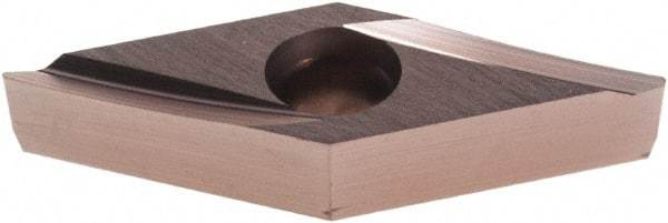 Kyocera - VBGT220.5 Y Grade PR930 Carbide Turning Insert - TiCN Finish, 35° Diamond, 1/4" Inscr Circle, 1/8" Thick, 0.008" Corner Radius - Benchmark Tooling