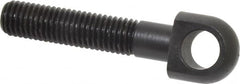 Jergens - 5/8-11, 1-3/4" Thread Length, 5/8" Hole Diam, 5/8" Hole Diam, Steel, Swing Bolt - Black Oxide Finish, Grade 4140, 3/4" Head Thickness, 3-1/2" Hole Center to End - Benchmark Tooling