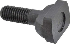Jergens - 5/8-11, 1-1/4" Thread Length, 5/8" Slot Width, Black Oxide, Steel T Slot Bolt - 2" Length Under Head, Grade 4140, 8, 1-1/8" Head Width x 3/8" Head Height - Benchmark Tooling