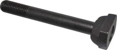 Jergens - 3/4-10, 1-1/2" Thread Length, 3/4" Slot Width, Black Oxide, Steel T Slot Bolt - 6" Length Under Head, Grade 4140, 8, 1-5/16" Head Width x 7/16" Head Height - Benchmark Tooling