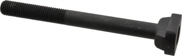 Jergens - 3/4-10, 3" Thread Length, 3/4" Slot Width, Black Oxide, Steel T Slot Bolt - 8" Length Under Head, Grade 4140, 8, 1-5/16" Head Width x 7/16" Head Height - Benchmark Tooling