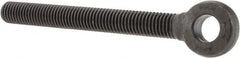 Jergens - 5/8-11, External Male Thread, Alloy Steel, Eye Hole Head, Rod End - Black Oxide Finish, 5/8" Shank Diam, 6" Hole Center to End, Grade 4142, 5.21" Thread Length - Benchmark Tooling