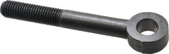 Jergens - 3/4-10, External Male Thread, Alloy Steel, Eye Hole Head, Rod End - Black Oxide Finish, 3/4" Shank Diam, 6" Hole Center to End, Grade 4142, 5.05" Thread Length - Benchmark Tooling