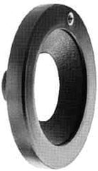 Jergens - 6" Diam, 1-11/32" Hub Diam, Wheel-Acetal Co-Polymer Hub-Cast Iron, Angular Handwheel - 23/32 Smaller to 1-11/32" Larger Diam - Benchmark Tooling