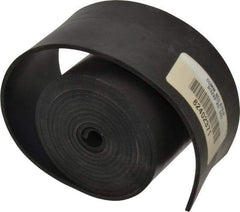 Made in USA - 3/32" Thick x 2" Wide x 60" Long, Neoprene Rubber Strip - Stock Length, 50 Shore A Durometer, 1,000 to 1,200 psi Tensile Strength, -40 to 212°F, Black - Benchmark Tooling