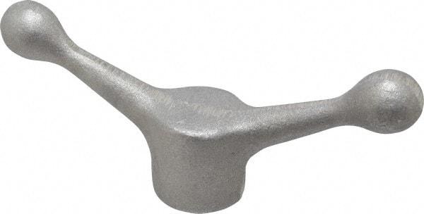 Jergens - 2 Offset Arms, Blank Speed Handle - 3" High, 2" Hub Diam - Benchmark Tooling
