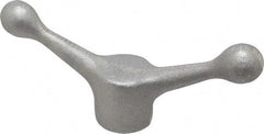 Jergens - 2 Offset Arms, Blank Speed Handle - 3" High, 2" Hub Diam - Benchmark Tooling