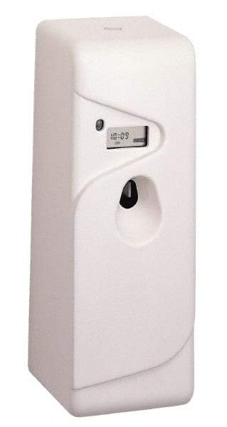 PRO-SOURCE - 4,800 Cu Ft Coverage, White Metered Aerosol Dispenser - D Battery Required - Benchmark Tooling