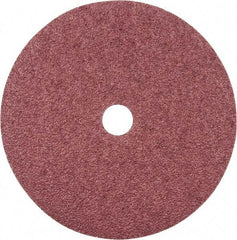 3M - 7" Diam 7/8" Hole 36 Grit Fiber Disc - Very Coarse Grade, Ceramic, 8,600 Max RPM, Series 988C - Benchmark Tooling