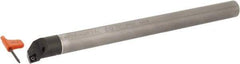 Kennametal - 23.62mm Min Bore Diam, 254mm OAL, 3/4" Shank Diam, E-SCLP Indexable Boring Bar - CP.. Insert, Screw Holding Method - Benchmark Tooling