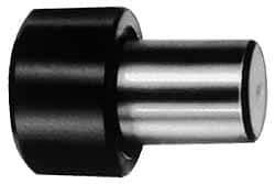 Gibraltar - 1.969" OAL, 3/4" Head Height, 1-1/2" OD, 52100 Steel, Unground, Press Fit Rest Button - Black Oxide Coating, 1.001" Pin Diam - Benchmark Tooling