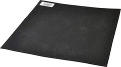 Made in USA - 12" Long, 12" Wide, 1/16" Thick, Neoprene Rubber Foam Sheet - 35 to 45 Durometer, Black, -20 to 180°F, 1,000 psi Tensile Strength, Adhesive Backing, Stock Length - Benchmark Tooling