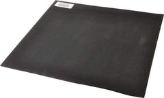 Made in USA - 12" Long, 12" Wide, 0.093" Thick, Neoprene Rubber Foam Sheet - 35 to 45 Durometer, Black, -20 to 180°F, 1,000 psi Tensile Strength, Adhesive Backing, Stock Length - Benchmark Tooling