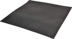 Made in USA - 12" Long, 12" Wide, 1/8" Thick, Neoprene Rubber Foam Sheet - 35 to 45 Durometer, Black, -20 to 180°F, 1,000 psi Tensile Strength, Adhesive Backing, Stock Length - Benchmark Tooling