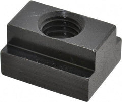 Jergens - 1/2-13 Blind Tapped T Slot Nut - 9/16" Slot Width, 7/8 x 11/32" Base Width x Height, 1-1/8 x 5/8" OAL x Height - Benchmark Tooling