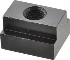 Jergens - 3/4-10 Blind Tapped T Slot Nut - 1-1/16" Slot Width, 1-5/8 x 1-1/16" Base Width x Height, 2 x 1-1/4" OAL x Height - Benchmark Tooling