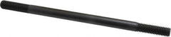 Jergens - 1/2-13 9" OAL Equal Double Threaded Stud - Alloy Steel, Black Oxide Finish, 1-1/2" Equal Thread Length - Benchmark Tooling