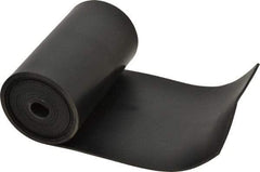 Made in USA - 1/16" Thick x 4" Wide x 60" Long, Buna-N Rubber Strip - Stock Length, 40 Shore A Durometer, 800 to 1,000 psi Tensile Strength, -20 to 170°F, Black - Benchmark Tooling