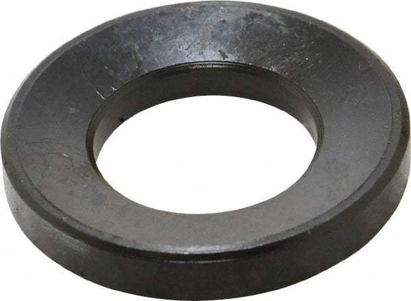 Jergens - 1" Bolt, Black Oxide, Steel, Spherical Washer Assembly - 1-3/32" Female, 1-1/32" Male Inside x 2" OD, 9/16" Thick, 3-1/2" Radius - Benchmark Tooling