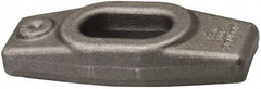 Jergens - 7/8" Stud, 2-3/4" Travel, 10" OAL x 2-1/2" Overall Width x 1-3/8" Overall Height, Heel Clamp - Grade C-1030/C-1035 Forged Steel, 2-3/4" Long x 15/16" Wide Slot, 3-5/8" Length x 1-3/4" Width x 15/16" Tapered Height, Tapped - Benchmark Tooling