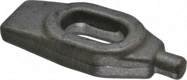 Jergens - 5/8" Stud, 11/16" Travel, Finger Clamp - 4" Long x 3/4" High x 1-5/8" Wide, Grade C-1030/C-1035 Forged Steel, 1/2" Diam - Benchmark Tooling