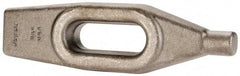 Jergens - 3/4" Stud, 1-3/4" Travel, Finger Clamp - 8" Long x 1-1/8" High x 2-1/8" Wide, Grade C-1030/C-1035 Forged Steel, 3/4" Diam - Benchmark Tooling