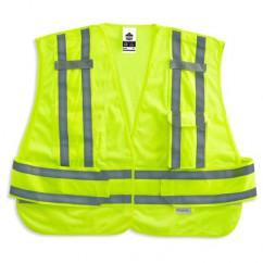 8244PSV M/L LIME PUBLIC SAFETY VEST - Benchmark Tooling