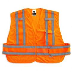 8244PSV XL/2XL ORANGE SAFETY VEST - Benchmark Tooling