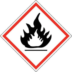 NMC - Blank GHS Shipping Labels - 4" High x 4" Wide - Benchmark Tooling
