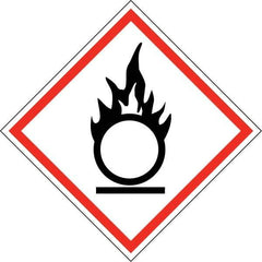 NMC - Blank GHS Shipping Labels - 4" High x 4" Wide - Benchmark Tooling