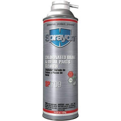 Sprayon - Tricholoroethylene Brake Parts Cleaner - 20 oz Aerosol Can - Benchmark Tooling