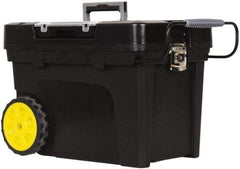 Stanley - Mobile Tool Chest - 14-15/32" Wide x 14-15/32" Deep x 16-3/4" High, Polypropylene Resin, Black - Benchmark Tooling