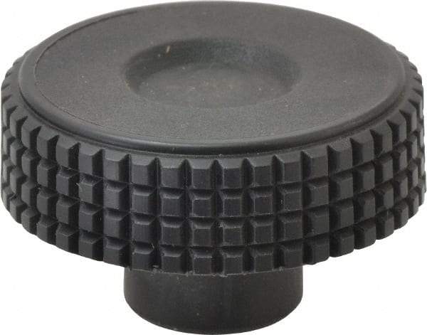 Elesa - 1.57" Head, Knurled Knob - Female Insert, Plastic - Benchmark Tooling