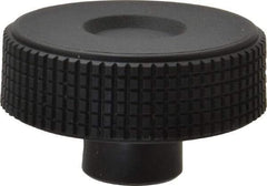 Elesa - 2.36" Head, Knurled Knob - Plain Hole with Set Screw, Plastic - Benchmark Tooling