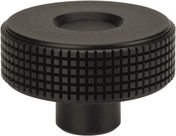 Elesa - 2.36" Head, Knurled Knob - Female Insert, Plastic - Benchmark Tooling