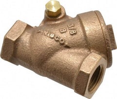 NIBCO - 3/8" Bronze Check Valve - Y-Pattern, FNPT x FNPT, 200 WOG - Benchmark Tooling