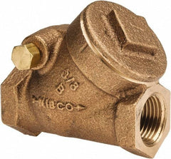 NIBCO - 3/8" Bronze Check Valve - Y-Pattern, FNPT x FNPT, 200 WOG - Benchmark Tooling