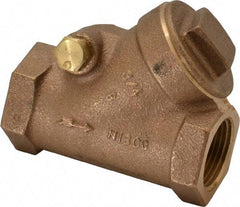 NIBCO - 3/4" Bronze Check Valve - Y-Pattern, FNPT x FNPT, 200 WOG - Benchmark Tooling