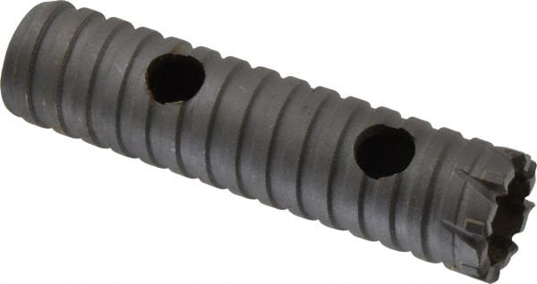 Relton - 1-1/8", 4-1/2" Flute, Fast Spiral, Carbide Tipped, Rebar Cutter Drill Bit - Benchmark Tooling